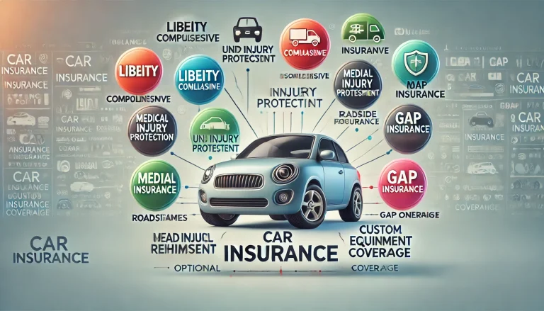 car insurance different types of coverage